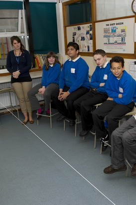 children in classroom