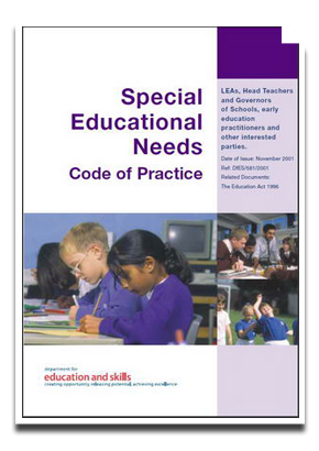 SEN Code Of Practice Cover