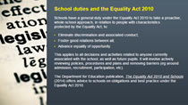 The Equality Act 2010