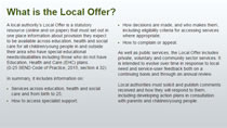 Local Offer and SEN Information Report