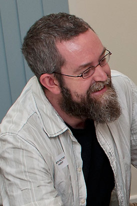 A practitioner at a review meeting