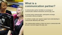 Becoming a communication partner