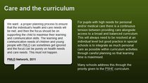 Safeguarding and the curriculum