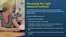 Different types of research